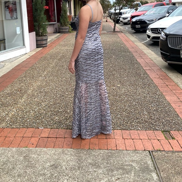 Silver/Gray Dress - Picture 3 of 5